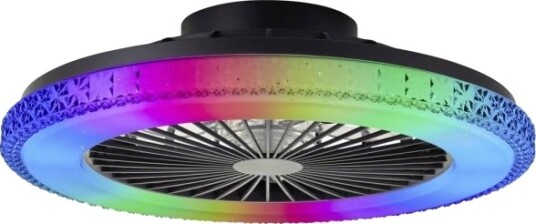 Brilliant G60040/06 Badria Led Taklampe Med Vifte Led Modul 40 W Svart