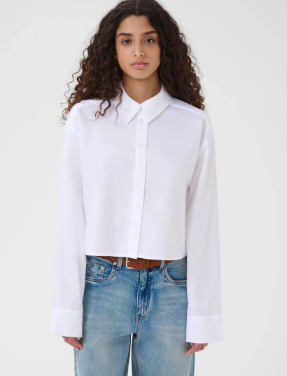 Gestuz Gzyork Short Shirt Noos White 40 Gestuz Gzyork Short Shirt Noos White 40