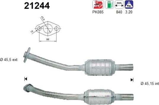 AS 21244 Katalysator AS 21244 Katalysator