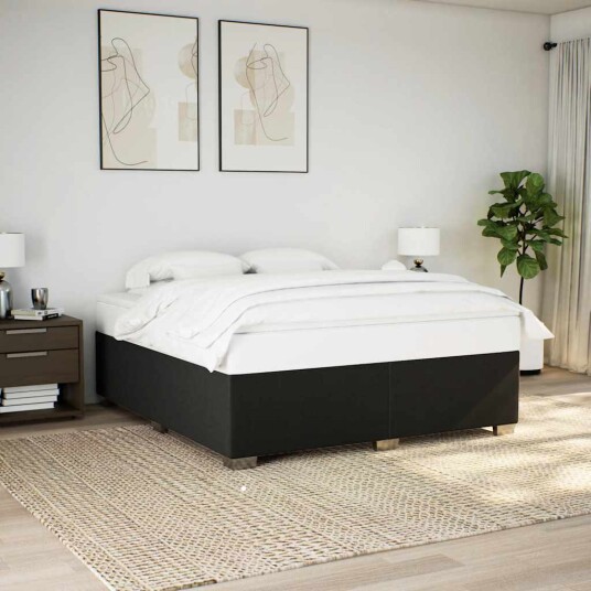 Sengeramme svart stoff 8721102693939