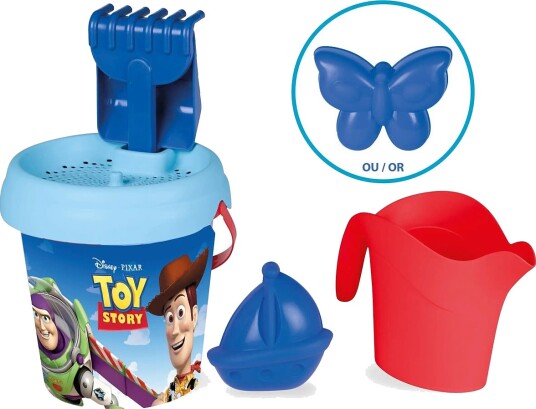 Smoby Toy Story Medium Dekorerad Hink Blue ONE SIZE Smoby Toy Story Medium Dekorerad Hink Blue ONE SIZE