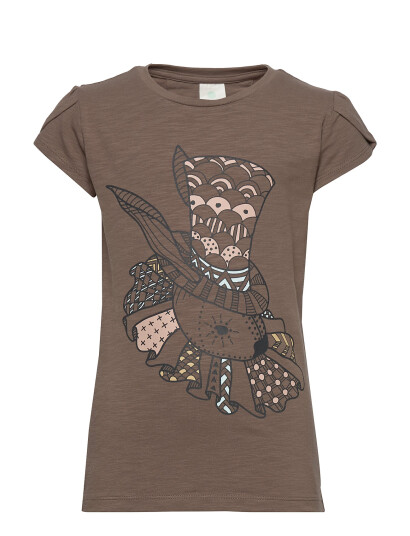 En Fant Gate Ss T-Shirt Brown 68 En Fant Gate Ss T-Shirt Brown 68