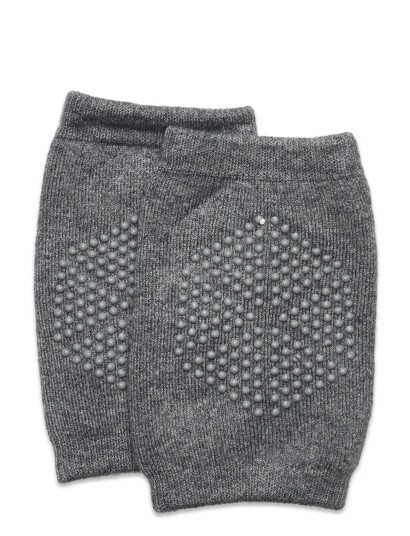 Melton Wool Kneepads Anti Slip Grey ONE SIZE