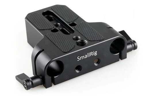 SmallRig 1674 Baseplate med 15mm Rod Clamp SmallRig 1674 Baseplate med 15mm Rod Clamp