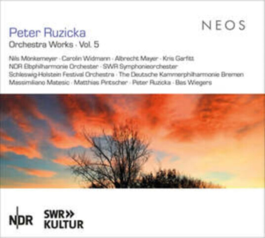 Peter Ruzicka, Nils Mönkemeyer Peter Ruzicka: Orchestra Works Vol 5 CD