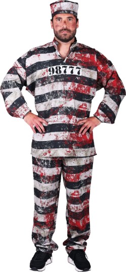 Thetru B.v. Blodig Fange Kostyme XX-Large 3568-0201-0XXL