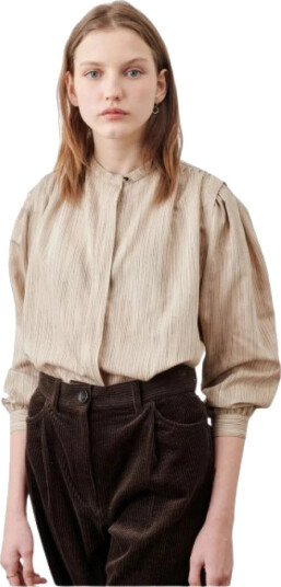 Sessun Dame Bluser & Skjorter Beige S,