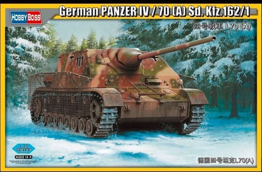 HobbyBoss Panzer IV/70A Modellbyggesett 1:35