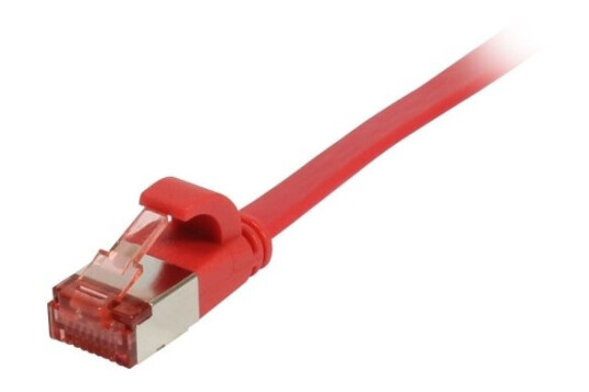 Patchkabel Rj45 Cat6 250Mhz 025M Rot Ftpuftp Tpesuperflex Flach Synergy 21