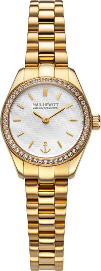 Paul Hewitt Petit Soleil Round PH-W-1178 - Dame - 25 mm - Analog - Kvarts urverk - Safirglass