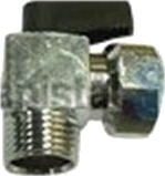 Kuglehane M/N 1/2"" Forkr M/Håndtag+Oml Kuglehane M/N 1/2"" Forkr M/Håndtag+Oml