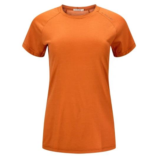 Aclima Women"s Lightwool 140 Trail Tee Apricot Orange XL