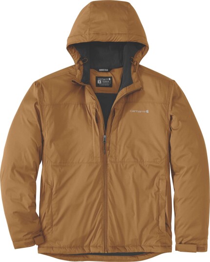 Carhartt Men's Stretch Insulated Jacket ® Brown XXL Carhartt Men's Stretch Insulated Jacket ® Brown XXL