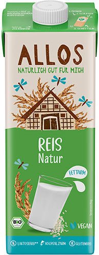 Allos Rismelk Økologisk   1000 ml