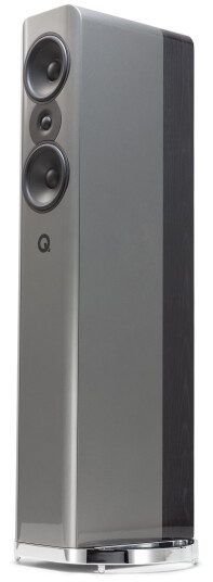 Q Acoustics Concept 500 - Høyttalere - Par Høyglans sølv og ibenholt Q Acoustics Concept 500 - Høyttalere - Par Høyglans sølv og ibenholt