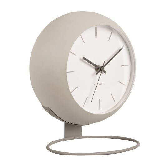 Karlsson Nirvana Globe Table Clock Bordklokke KA5858WG Unisex 21 cm Kvarts urverk