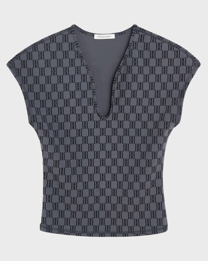 By Malene Birger Dame Topper Grå M