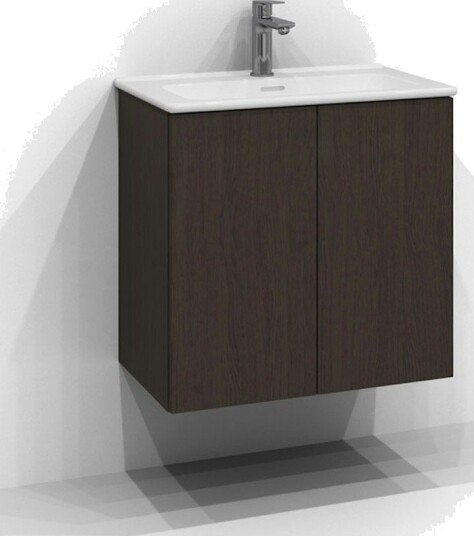 Svedbergs Poem Plan Servantskap Slim D35 med 2 Dører Brun ask / 60cm SV-3356153