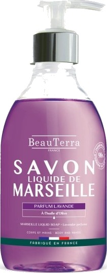 BeauTerra Marseille flytende såpe – Lavendel – 300 ml BeauTerra Marseille flytende såpe – Lavendel – 300 ml