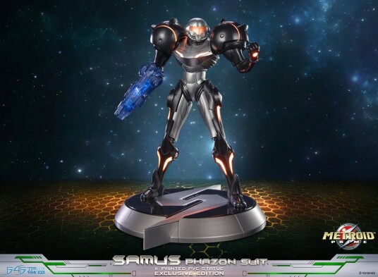 First 4 Figures Metroid Prime CE action figure Samus Phazon Suit First 4 Figures Metroid Prime CE action figure Samus Phazon Suit
