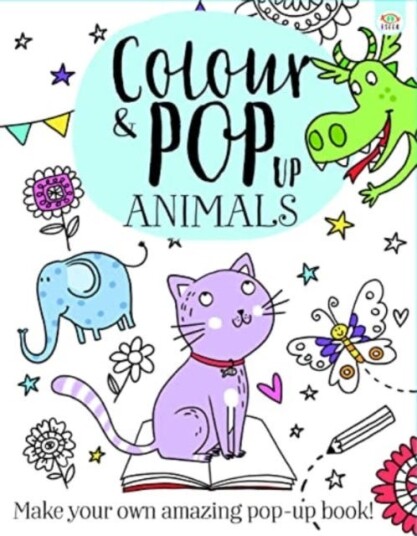Colour & Pop Up Animals Colour & Pop Up Animals