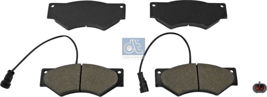 DT Spare Parts 7.92612 Bremseklosser