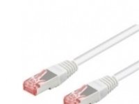 Goobay Cat6 S/FTP Nettverkskabel 15m Hvit