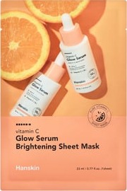 Hanskin Vitamin C Glow Serum Brightening Sheet Mask