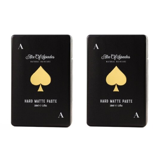 Other Brand 2-pack Ace of Spades Natural Haircare Hard Matte Paste 100ml Other Brand 2-pack Ace of Spades Natural Haircare Hard Matte Paste 100ml