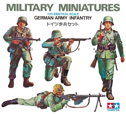 Tamiya 1/35 WWII German Army Infantry