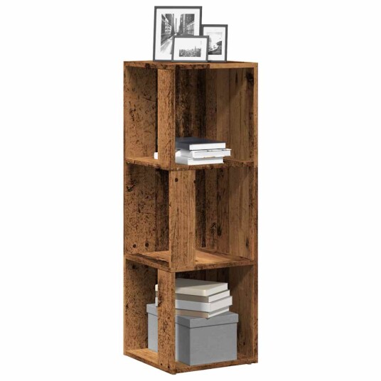 Hjørneskap gammelt tre 33x33x100 cm konstruert tre 8721158440693 Hjørneskap gammelt tre 33x33x100 cm konstruert tre 8721158440693