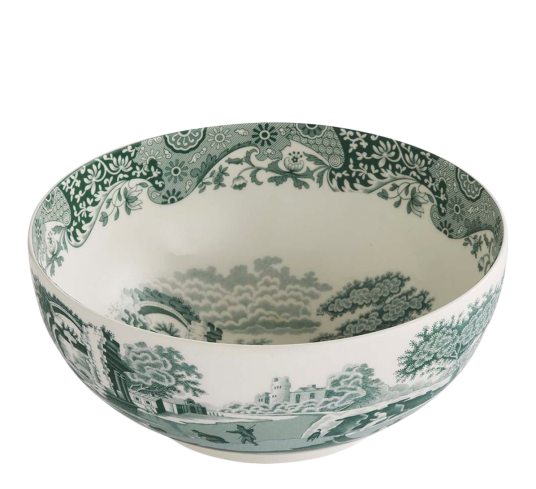 Spode Heritage Green Italian Serveringsskål 27 cm Grønn