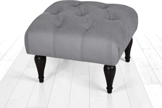 Frankfort Sittepuff 51 cm Grå