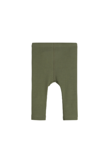 Hust & Claire Lee ull/lyocell leggings - olivine