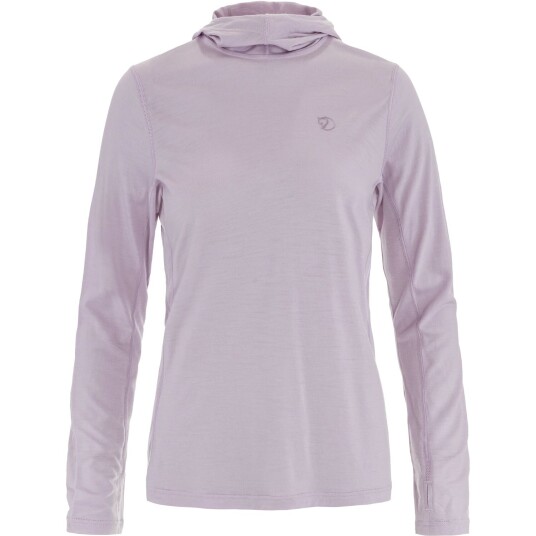 Fjellreven Women"s Abisko Wool Hoodie Lavender Mist XS