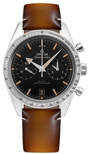 Omega Herreklokke 332.12.41.51.01.001 Speedmaster 57 Sort/Lær Ø40.5 Omega Herreklokke 332.12.41.51.01.001 Speedmaster 57 Sort/Lær Ø40.5