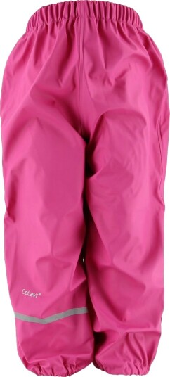 CeLaVi Rainwear Pants Solid Pink 140