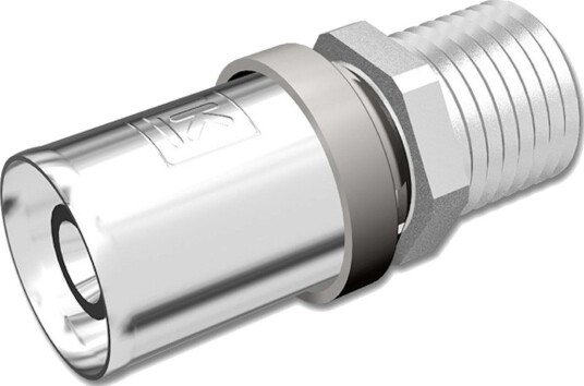 Trykkobling LK Systems Rett Kobling utv.gg AX25 x R25 mm