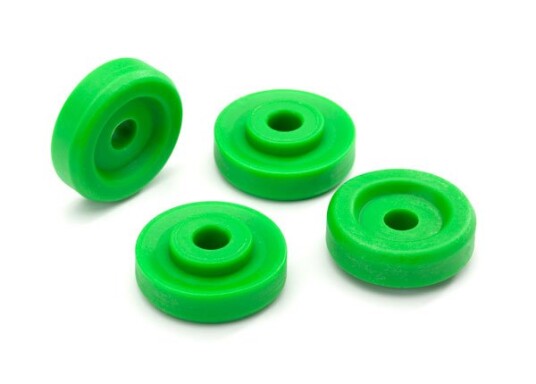 Traxxas 8957G Wheel washers green 4 Traxxas 8957G Wheel washers green 4