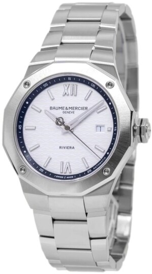 Baume & Mercier Herreklokke M0A10829 Riviera Grå/Stål Ø42 mm