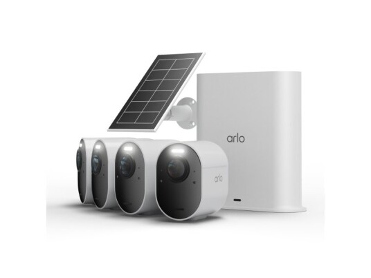 Arlo Ultra 3 Sikkerhetskamera 4 Kamerasett + Solcellepanel Arlo Ultra 3 Sikkerhetskamera 4 Kamerasett + Solcellepanel