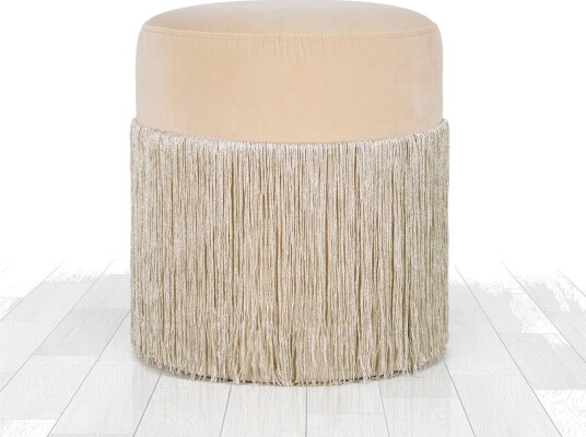 Glassboro Sittepuff 40 cm Beige