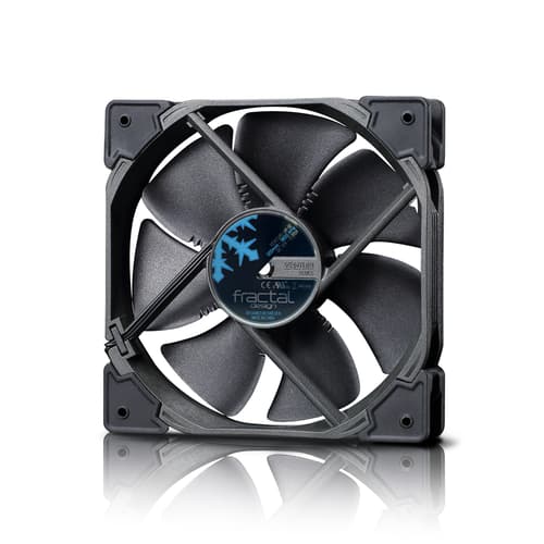 Fractal Design Venturi 120mm Kabinettvifte med 4-Pin Tilkobling - Svart