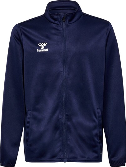 Hummel Cardigan HmlEssential Track Jakke Navy Hummel Teamsport 10 år 140 Cardigan Blå