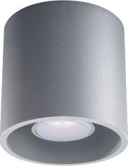 Taklampe ORBIS 1 grå