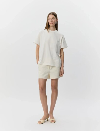 Sofie Schnoor Riversw Relaxed T Shirt Cream XL