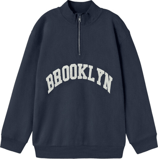 Name It Nkmstyn sweatshirt til barn Dark Sapphire