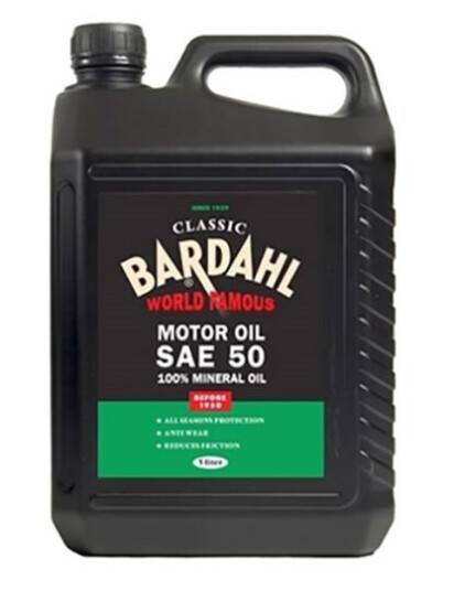 Bardahl Sae50 Singlegrade Classic 5L Bardahl Sae50 Singlegrade Classic 5L