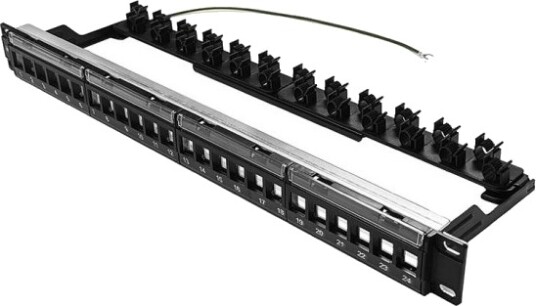 Scp 324Um-Sh Rackmontering 1U Sort 1 Stykker