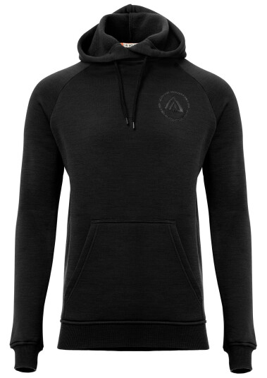 Aclima FleeceWool V2 Hoodie Mann Jet Black XXL Aclima FleeceWool V2 Hoodie Mann Jet Black XXL